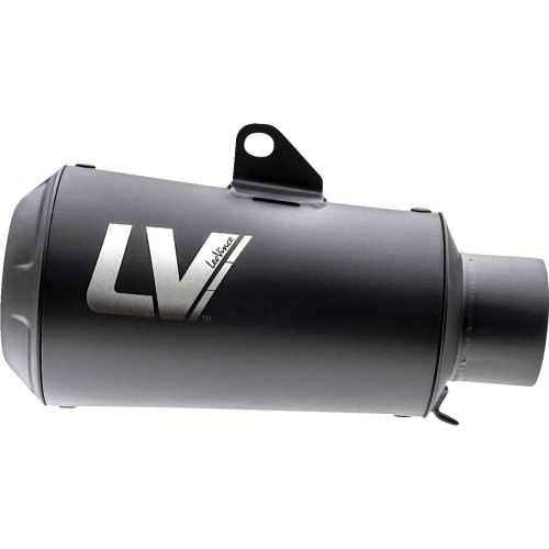 LEOVINCE 9746FBU Leovince Universal Lv-10 Slip-On Muffler - Full Black 9746Fbu