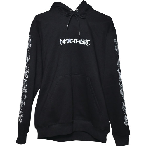 Lethal Threat Down-N-Out Cheating Death Hoodie - Black - Xl Dt10054Xl