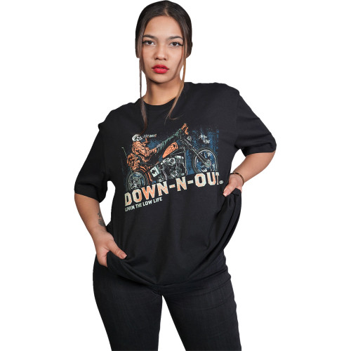 Lethal Threat Down-N-Out Party First Safety Second - Black - 2Xl Dt10043Xxl