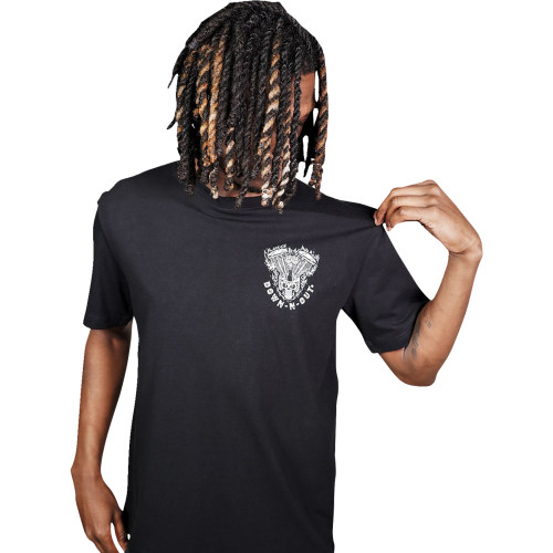 Lethal Threat Down-N-Out Shove It T-Shirt - Black - 2Xl Dt10046Xxl