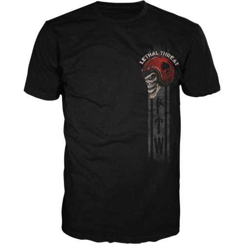 LETHAL THREAT LT208984XL Lethal Threat Forever Two Wheels T-Shirt - Black - 4Xl Lt20898-4Xl