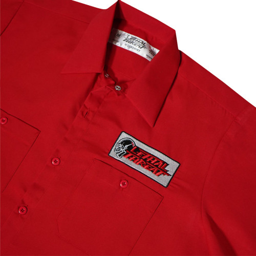 Lethal Threat Not For The Slow Skull Shop Shirt - Red - 2Xl Dg60162Xxl