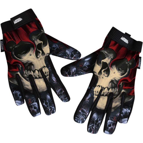 LETHAL THREAT GL15016S Lethal Threat Reaper Gloves - Black/White - Small Gl15016S
