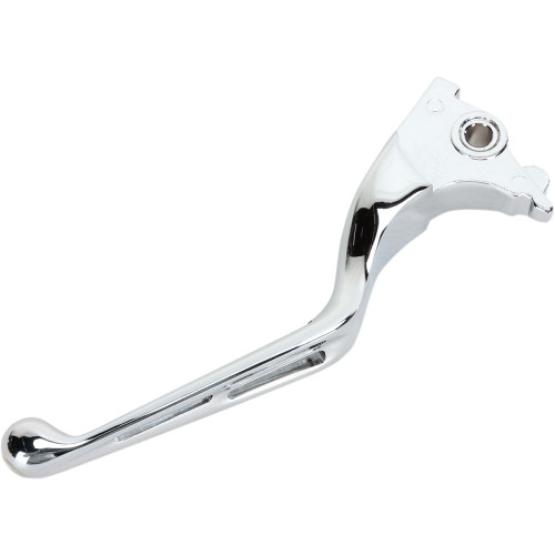 Drag Specialties Brake Lever - Wide Blade - Slotted - Chrome