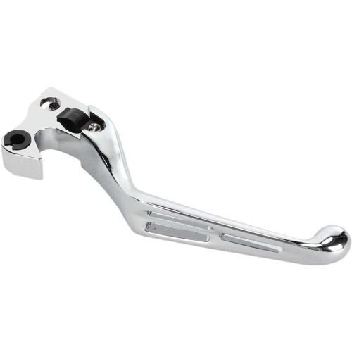 DRAG SPECIALTIES 0613-0946 Drag Specialties Clutch Lever - Wide Blade - Slotted - Chrome