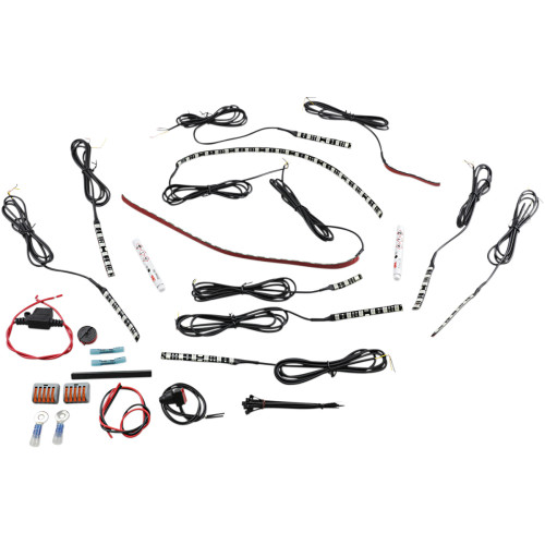 Custom Dynamics Engine Accent Light Kit - Indian - Blue M2Ek1-Ind-Blue