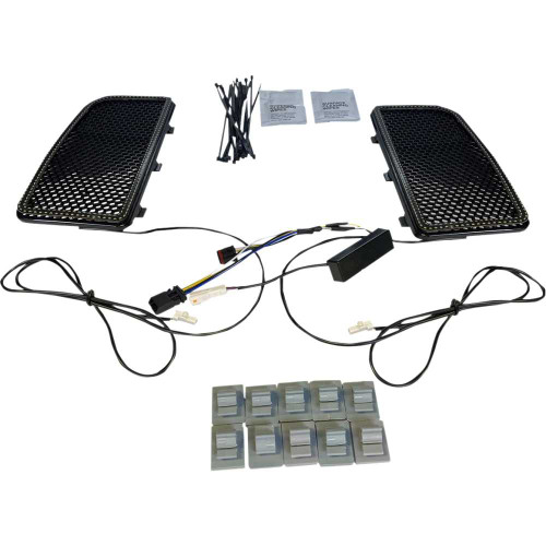 CUSTOM DYNAMICS CDLFAWB Custom Dynamics Lower Fairing Light Inserts Cd-Lf-Aw-B