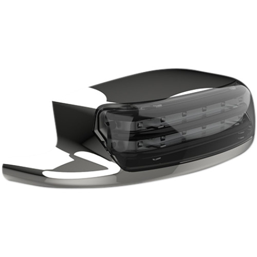 Custom Dynamics Fender Tip Light - Smoke Lens - Chrome Pb-Ft-Tour-S-C