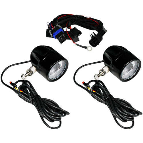 CUSTOM DYNAMICS PBFOGINDB Custom Dynamics Led Fog Light - Indian - Black Pb-Fog-Ind-B