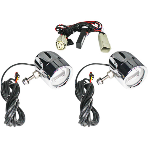 Custom Dynamics Led Fog Light - Trike - Chrome Pb-Fog-Tke-C Custom Dynamics Led Fog Light - Trike - Chrome Pb-Fog-Tke-C