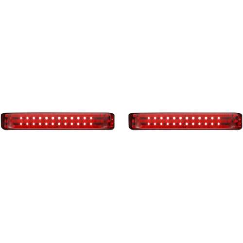 Custom Dynamics Saddlebag Led Lights - Sequential - Black/Red Pb-Sbseq-Hd-Br Custom Dynamics Saddlebag Led Lights - Sequential - Black/Red Pb-Sbseq-Hd-Br