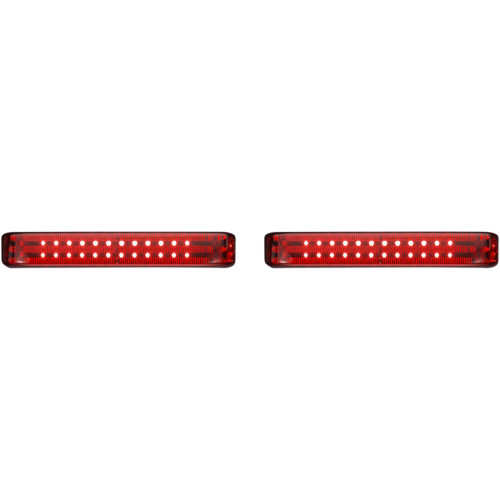 Custom Dynamics Saddlebag Led Lights - Sequential - Chrome/Red Pb-Sbseq-Ss8-Cr Custom Dynamics Saddlebag Led Lights - Sequential - Chrome/Red Pb-Sbseq-Ss8-Cr