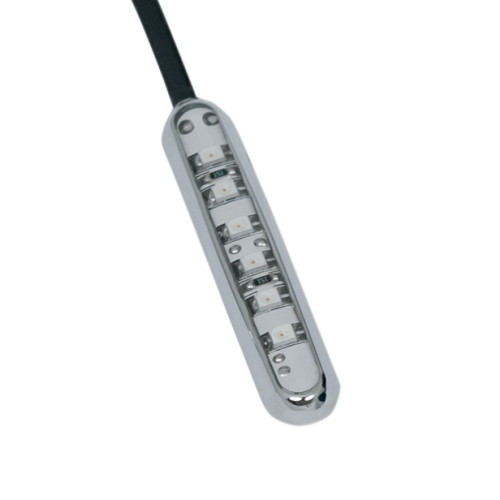 Custom Dynamics Magic Spot - White - Chrome Ms6Whitec