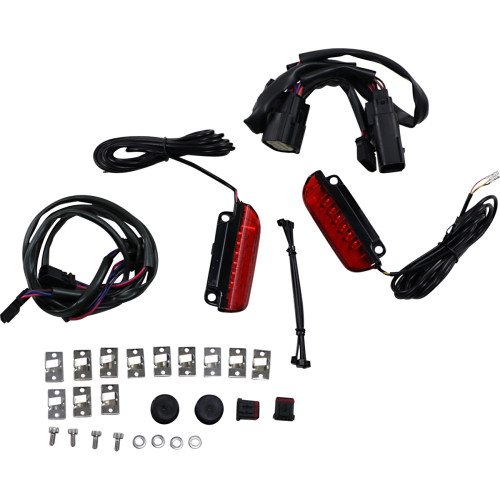 Custom Dynamics Luggage Rack Light Bar - Red Cd-Lr-11-R Custom Dynamics Luggage Rack Light Bar - Red Cd-Lr-11-R