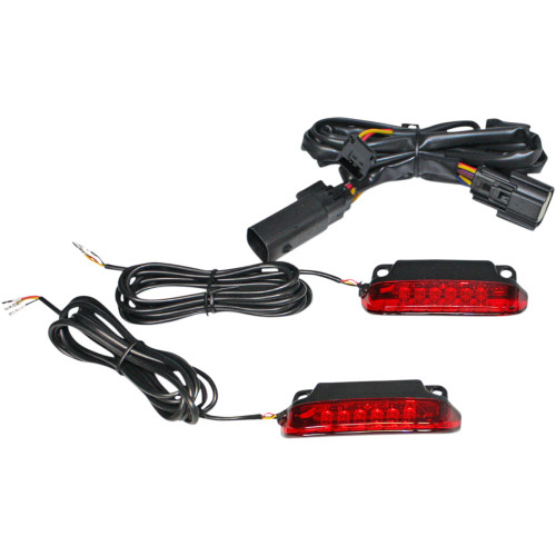 Custom Dynamics Luggage Rack Light Bar - Red Cd-Lr-10-R Custom Dynamics Luggage Rack Light Bar - Red Cd-Lr-10-R