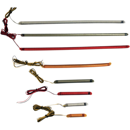 Custom Dynamics Truflex Led Strip - 12.8" - Red/Red Tf100Rr