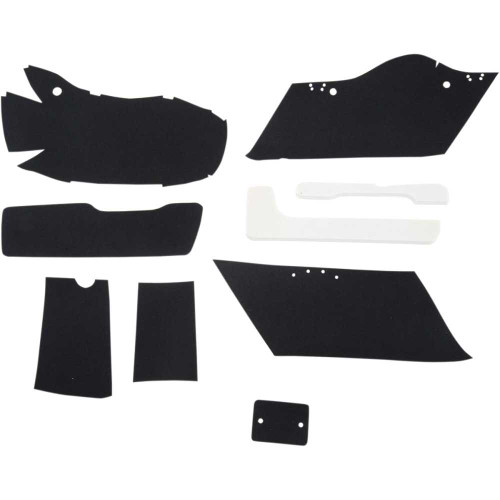 DRAG SPECIALTIES 3501-0943 Drag Specialties Saddlebag Lining Kit - Black - Fl '14-'22