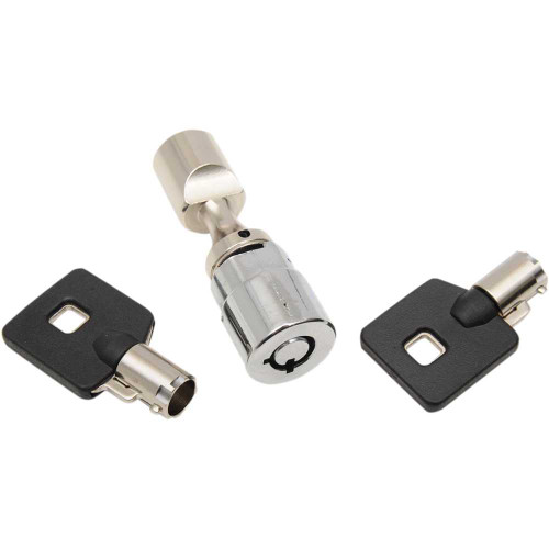 DRAG SPECIALTIES 0420-0003 Drag Specialties Fork Lock - Chrome