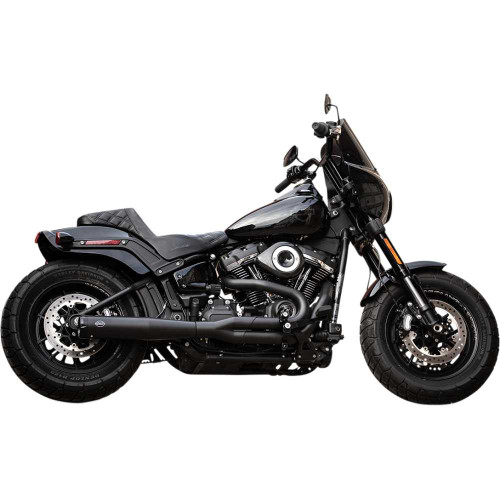 S&S CYCLE 5500788 S&S Cycle Super Street 2:1 Exhaust System - Black 550-0788