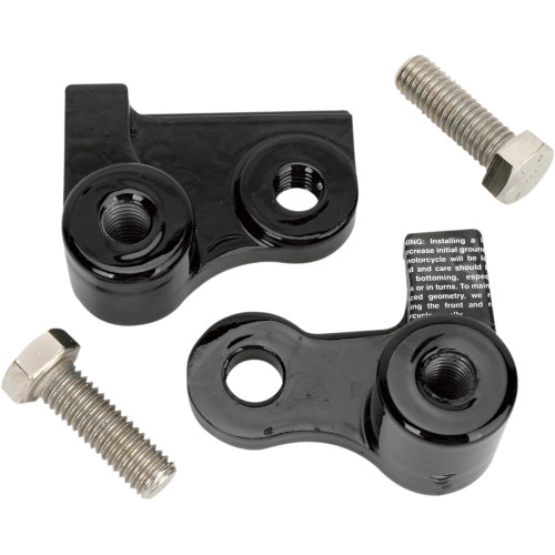 Burly Brand Rear Lowering Kit - Black - Lowers 1" - '06-'17 Fxd B28-22007