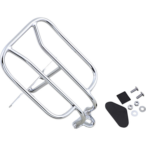 Drag Specialties Luggage Rack - Chrome - Xl Drag Specialties Luggage Rack - Chrome - Xl