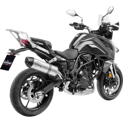 LEOVINCE 14446EU Lv One Evo Slip-On Muffler - Silver - Stainless Steel 14446Eu