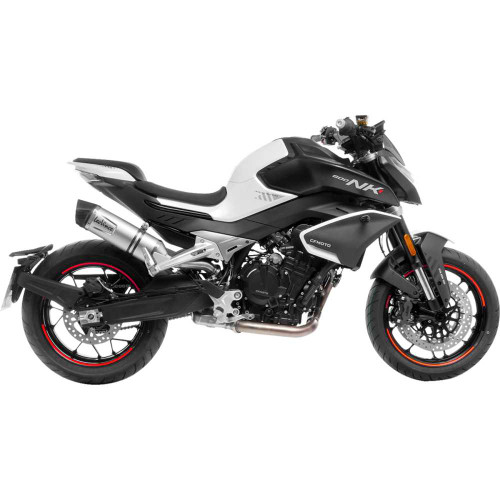 LEOVINCE 14444EU Lv One Evo Slip-On Muffler - Silver 14444Eu