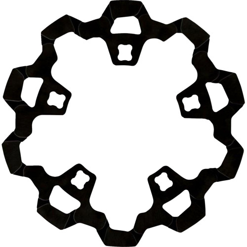 Lyndall Racing Brakes Llc Rotor With Gas Slots - Prodigy/Enforcer - Black - 11.8" 3-231-2