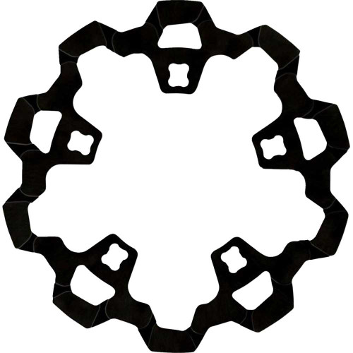 LYNDALL RACING BRAKES LLC 32312 Lyndall Racing Brakes Llc Rotor With Gas Slots - Prodigy/Enforcer - Black - 11.8" 3-231-2