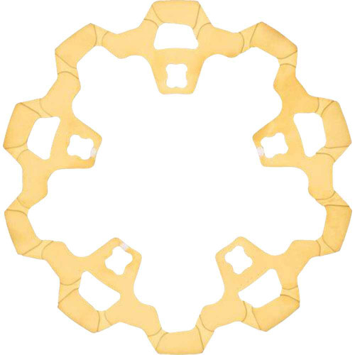 LYNDALL RACING BRAKES LLC 32322 Lyndall Racing Brakes Llc Rotor With Gas Slots - Prodigy/Enforcer - Gold - 11.8" 3-232-2