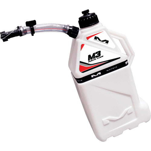 MATRIX CONCEPTS,LLC M3101 M3 Utility Can - 4 Gal - White/Black M3-101