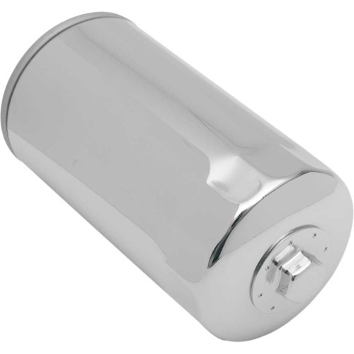 DRAG SPECIALTIES 0712-0007 Drag Specialties Magnetic Ring Oil Filter With Nut - Chrome - 5-1/2"