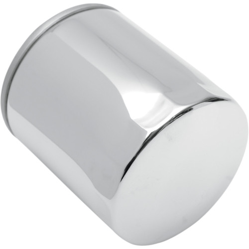 Drag Specialties Magnetic Ring Oil Filter - Chrome - 3-1/4"