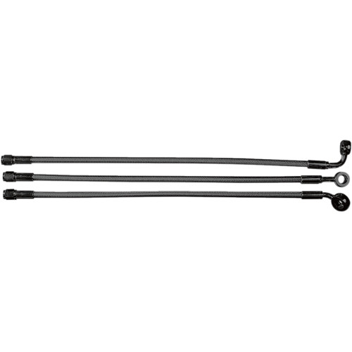 Magnum Shielding Brake Line - 10Mm-90 - 25" - Black Pearl 47225