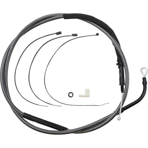 MAGNUM SHIELDING 72364HE Magnum Shielding High-Efficiency Polished Karbonfibr Clutch Cable 72364He