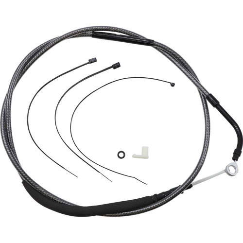 MAGNUM SHIELDING 72368HE Magnum Shielding High-Efficiency Polished Karbonfibr Clutch Cable 72368He