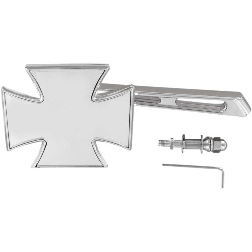 DRAG SPECIALTIES 1901-6009 Drag Specialties Maltese Mirror - Air Stem