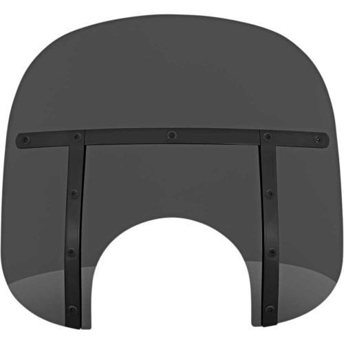 MEMPHIS SHADES MEB35110 Memphis Shades Fats Windshield - 13" - Headlight - Dark Black Smoke Meb35110