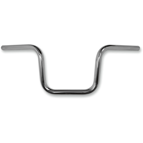 Todd'S Cycle Handlebar - Beater - 8" - Polished 0601-4668