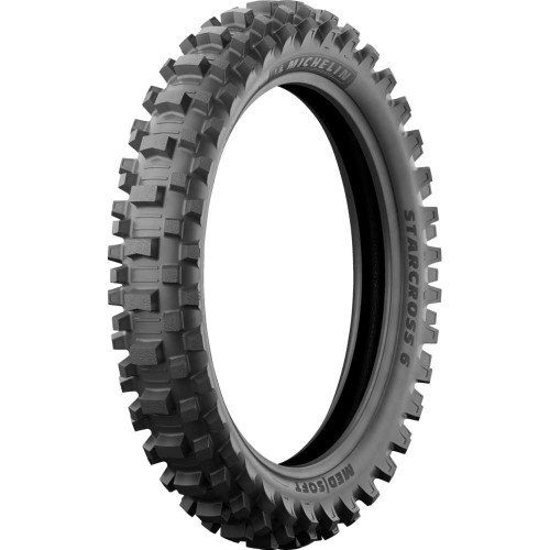 MICHELIN 51903 Michelin Tire - Starcross 6 Medium Soft - Rear - 120/80-19 - 63M 51903