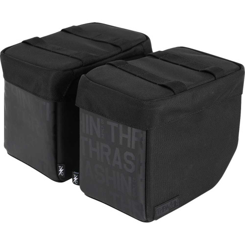 THRASHIN SUPPLY CO. TSB0019 Mini Essential Saddlebags - 8 Liter Tsb-0019