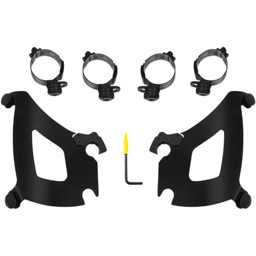 MEMPHIS SHADES MEB2045 Memphis Shades Bullet Mounting Kit - Black - Flsb Meb2045