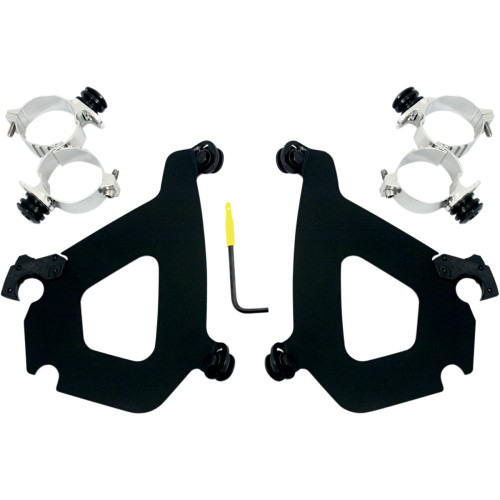 Memphis Shades Bullet Mounting Kit - Black Meb1982