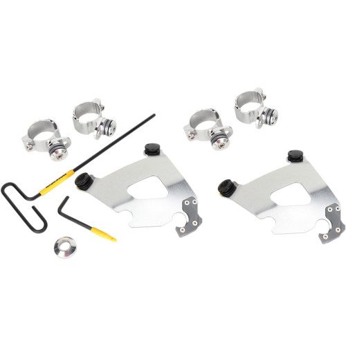 Memphis Shades Cafe Mounting Kit - Polished - Xl883 Mek2003