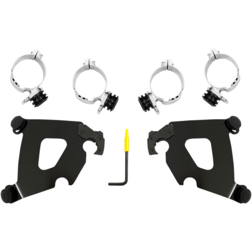 Memphis Shades Cafe Mounting Kit - Black - Fxlr Meb2034 Memphis Shades Cafe Mounting Kit - Black - Fxlr Meb2034