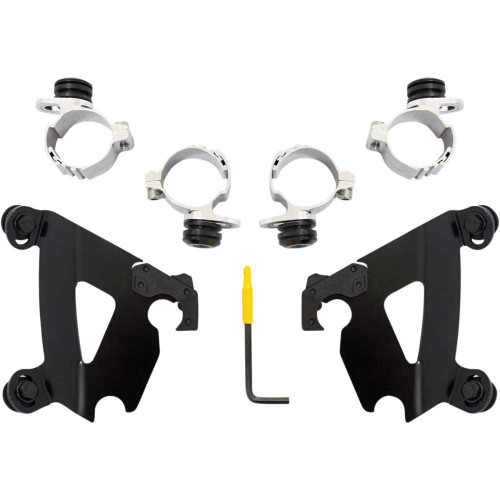 MEMPHIS SHADES MEB1997 Memphis Shades Cafe Mounting Kit - Black - Xlc Meb1997