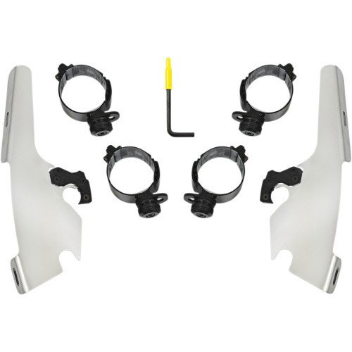 Memphis Shades Fats/Slim Mounting Kit - Polished - Flfb Mek2046 Memphis Shades Fats/Slim Mounting Kit - Polished - Flfb Mek2046