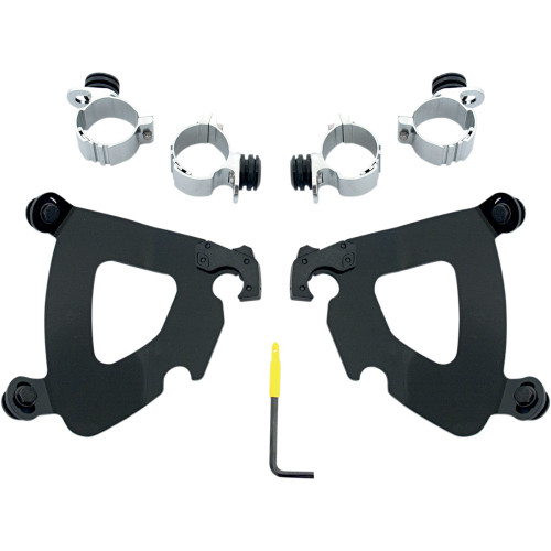 Memphis Shades Gauntlet Mounting Kit - Black - Xl 48 Meb1984