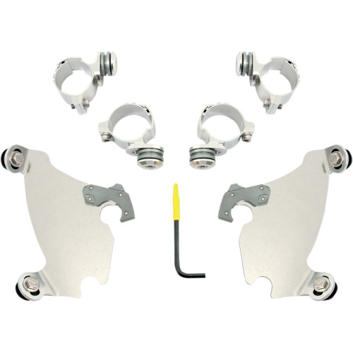 Memphis Shades Gauntlet Mounting Kit - Polished - Xl Mek1981