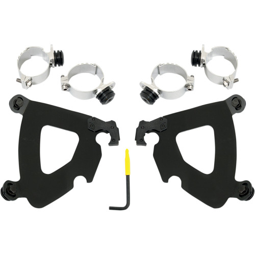Memphis Shades Gauntlet Mounting Kit - Black - Fxd Meb1993